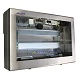 Waterproof LCD enclosure front closed Door