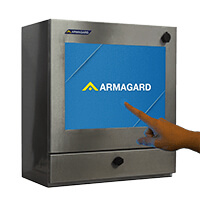 Outdoor digital signage and advertising enclosure [small image]