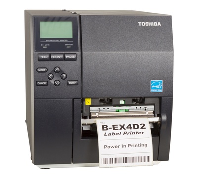 Toshiba TEC B-EX4D2 industrial direct thermal barcode label printer