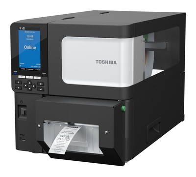 Toshiba TEC BX430T industrial thermal transfer barcode printer