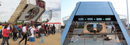 (Left)Photo Booth from Behind, (Right) Photo Booth in Front, Armagard, 2012