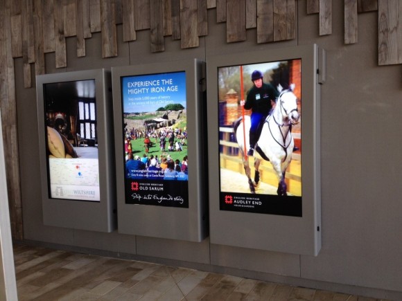 Armagard custom-made LCD enclosures in action at new Stonehenge Visitor Centre