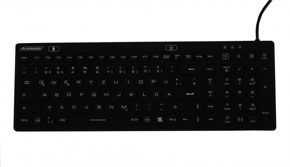 Rugged keyboard from Armagard