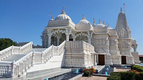 digital signage Hindu Temple