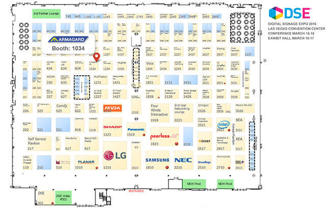 DSE 2016 Floorplan